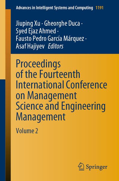 Produktbild: Proceedings of the Fourteenth International Conference on Management Science and Engineering Management