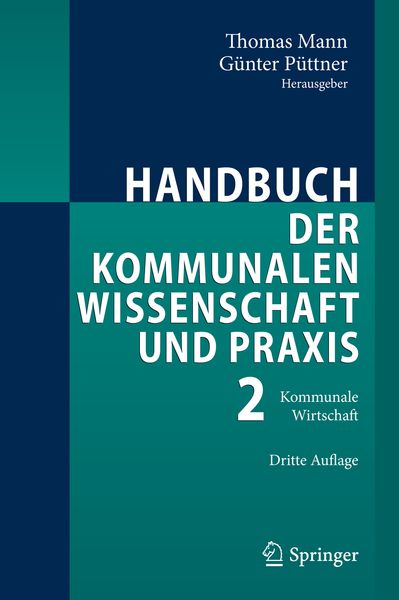 Produktbild: Handbuch der kommunalen Wissenschaft und Praxis