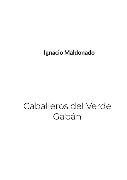 Produktbild: Caballeros del Verde Gab&aacute;n