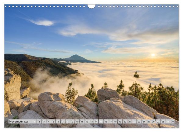 Produktbild: Faszination Teneriffa (Wandkalender 2026 DIN A3 quer), CALVENDO Monatskalender
