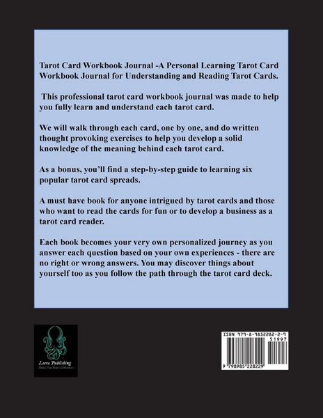 Produktbild: Tarot Card Workbook Journal