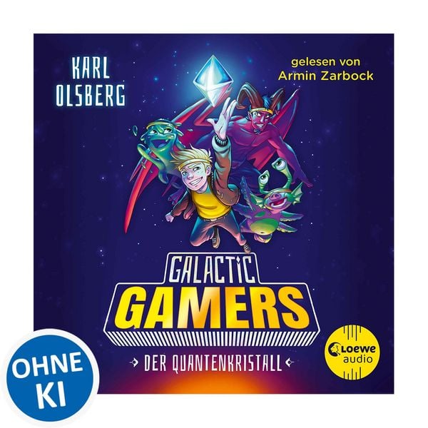 Galactic Gamers (Band 1) - Der Quantenkristall - Karl Olsberg, Audio, 9783949473142