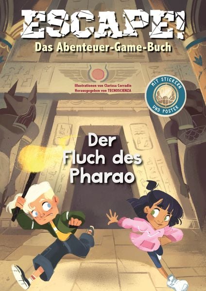 Produktbild: Escape! Das Abenteuer-Game-Buch: Der Fluch des Pharao