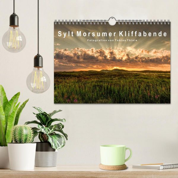 Produktbild: Sylt Morsumer Kliffabende Fotografien von Tobias Thiele (Wandkalender 2026 DIN A4 quer), CALVENDO Monatskalender