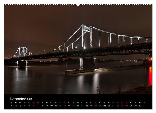 Produktbild: Ruhrlights II - Nachtlichter des Ruhrgebietes (Wandkalender 2026 DIN A2 quer), CALVENDO Monatskalender