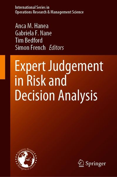 Produktbild: Expert Judgement in Risk and Decision Analysis