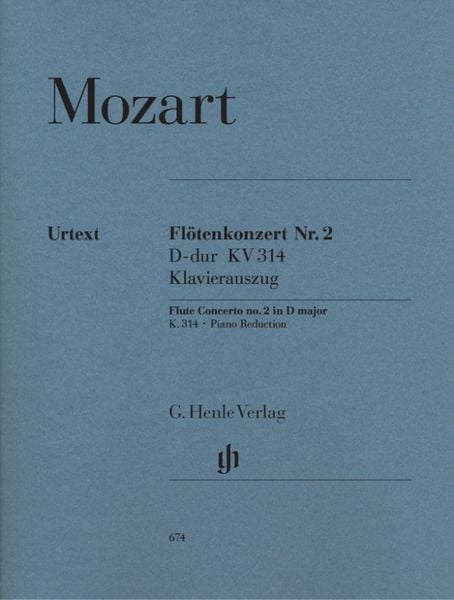 Wolfgang Amadeus Mozart - Flötenkonzert Nr. 2 D-dur KV 314