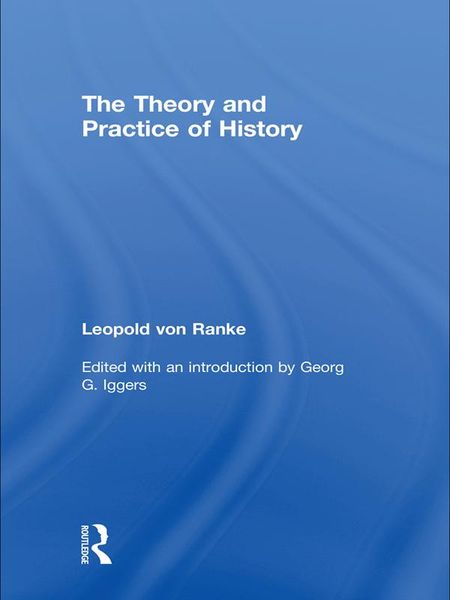 Produktbild: The Theory and Practice of History