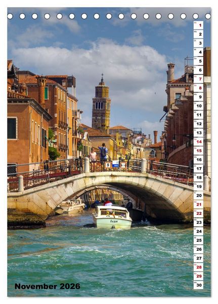 Produktbild: Sch&ouml;nes Italien. Impressionen by VogtArt (Tischkalender 2026 DIN A5 hoch), CALVENDO Monatskalender