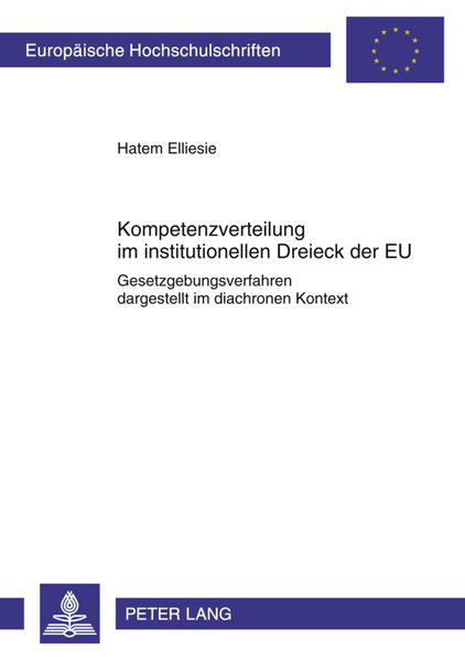 Produktbild: Kompetenzverteilung im institutionellen Dreieck der EU