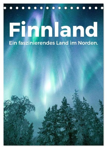 Produktbild: Finnland - Ein faszinierendes Land im Norden. (Tischkalender 2026 DIN A5 hoch), CALVENDO Monatskalender