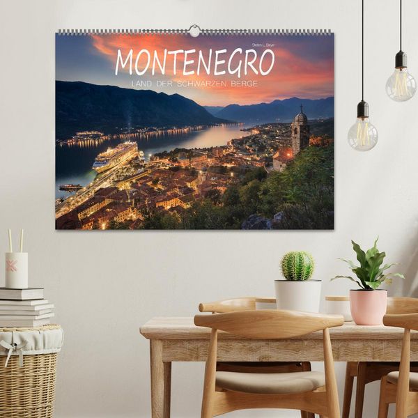 Produktbild: Montenegro - Land der schwarzen Berge (Wandkalender 2026 DIN A2 quer), CALVENDO Monatskalender