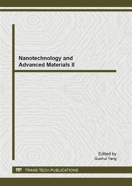 Produktbild: Nanotechnology and Advanced Materials II