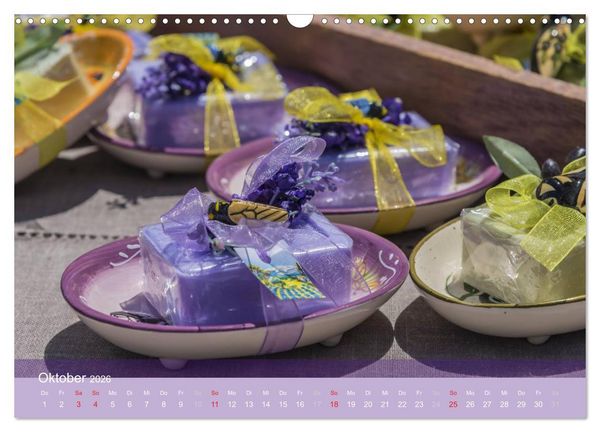 Produktbild: Die Farbe des Lavendels (Wandkalender 2026 DIN A3 quer), CALVENDO Monatskalender