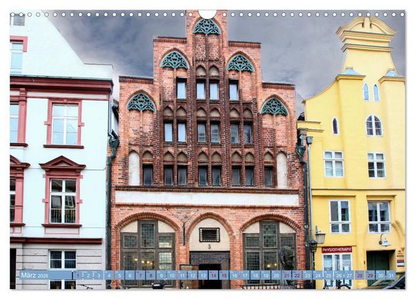 Produktbild: Stralsund und die Boddenlandschaft (Wandkalender 2026 DIN A3 quer), CALVENDO Monatskalender