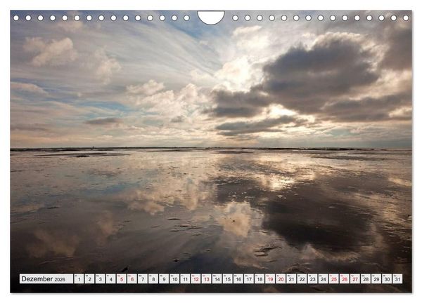 Produktbild: Schleswig-Holstein - Nordfriesland (Wandkalender 2026 DIN A4 quer), CALVENDO Monatskalender