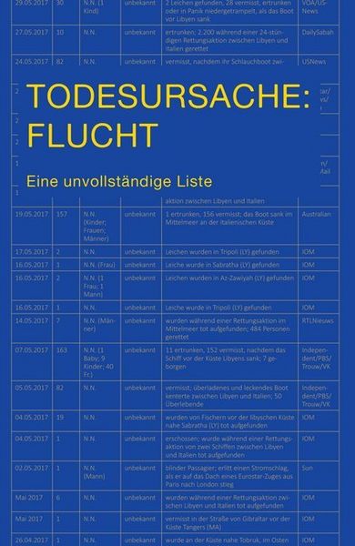 Produktbild: Todesursache: Flucht