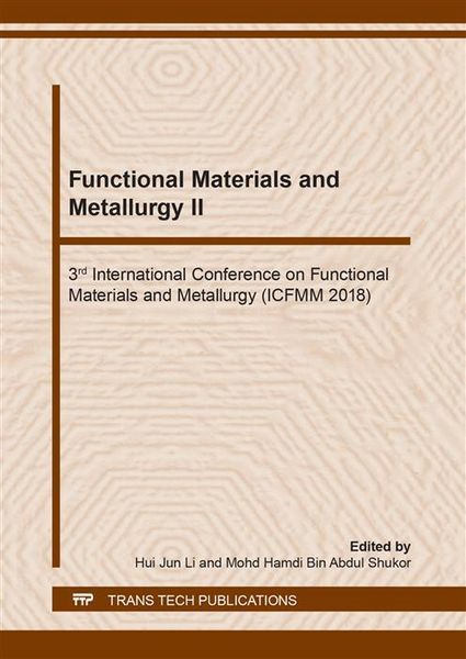 Produktbild: Functional Materials and Metallurgy II
