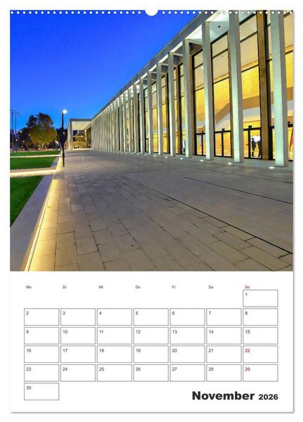 Produktbild: Wiesbaden Terminplaner (Wandkalender 2026 DIN A2 hoch), CALVENDO Monatskalender