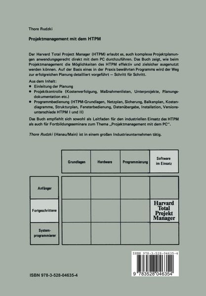 Produktbild: Projektmanagement mit dem HTPM