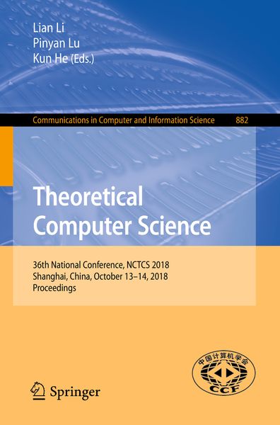 Produktbild: Theoretical Computer Science
