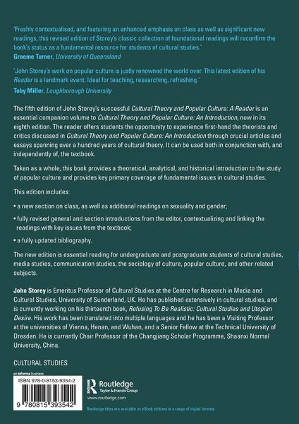 Produktbild: Cultural Theory and Popular Culture