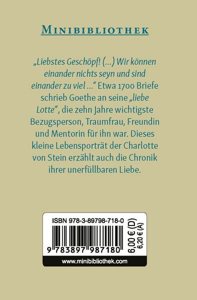Produktbild: Charlotte von Stein
