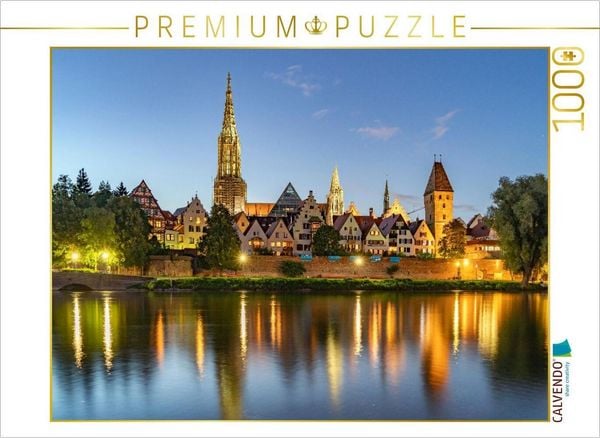 CALVENDO Puzzle Ulm | 1000 Teile Lege-Größe 64x48cm Foto-Puzzle für glückliche Stunden