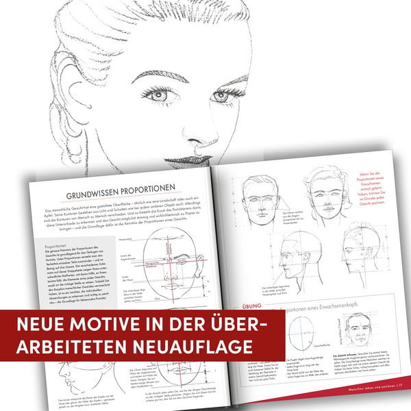 Produktbild: Die Kunst des Zeichnens Menschen. Die beste Zeichenschule