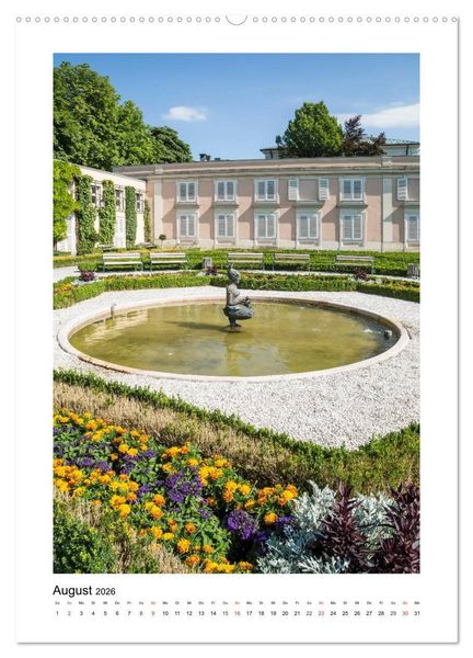 Produktbild: Wundersch&ouml;nes SALZBURG (Wandkalender 2026 DIN A2 hoch), CALVENDO Monatskalender