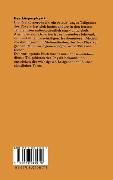 Produktbild: Festk&ouml;rperphysik
