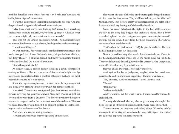 Produktbild: A Showgirl's Rules for Falling in Love