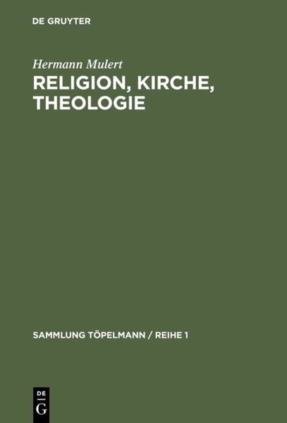 Produktbild: Religion, Kirche, Theologie