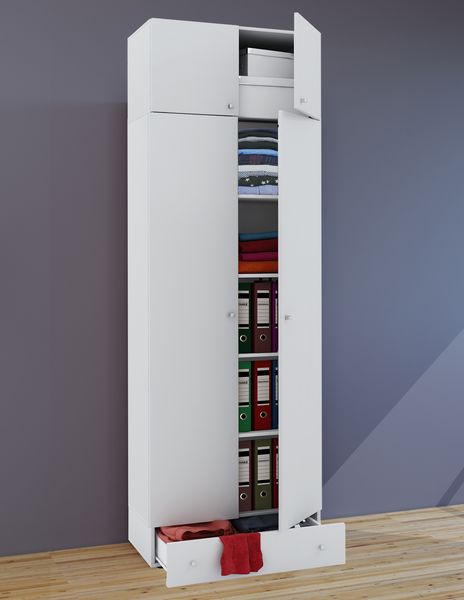 Produktbild: Kleiderschrank Mehrzweckschrank Schrank Vandol