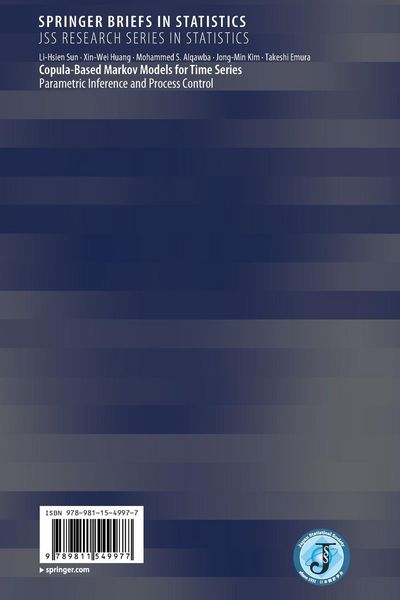 Produktbild: Copula-Based Markov Models for Time Series