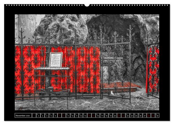 Produktbild: Lost Places - Farbenspiele (hochwertiger Premium Wandkalender 2026 DIN A2 quer), Kunstdruck in Hochglanz