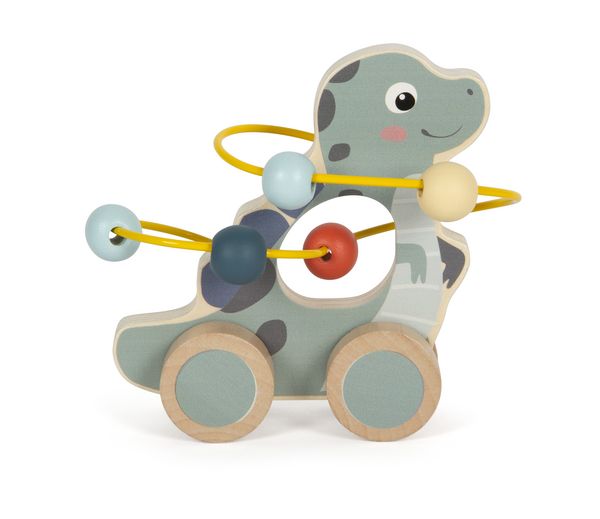 "Schiebetier mit Motorikschleife ""Dino"""
