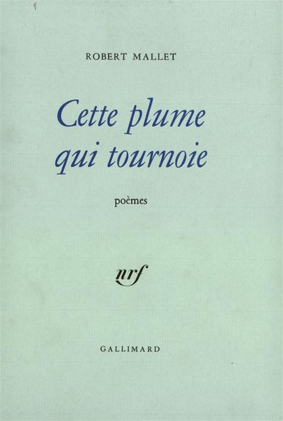Produktbild: Cette plume qui tournoie