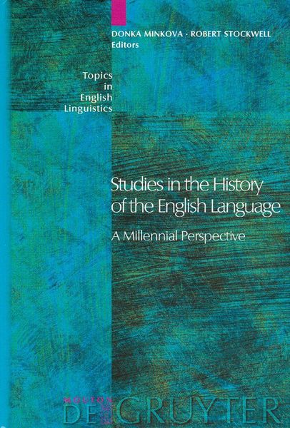 Produktbild: Studies in the History of the English Language