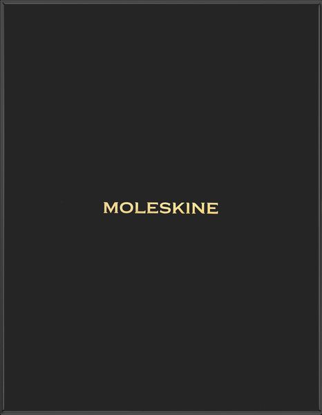Produktbild: Moleskine Vegea Boa Notizbuch, XL, liniert, weicher Einband, schwarz, in Box