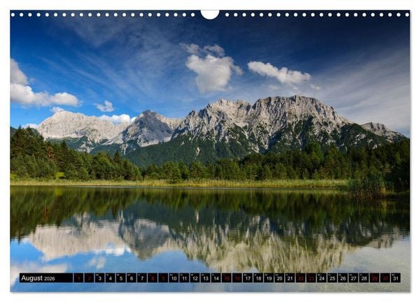 Produktbild: Seen im Werdenfelser Land (Wandkalender 2026 DIN A3 quer), CALVENDO Monatskalender