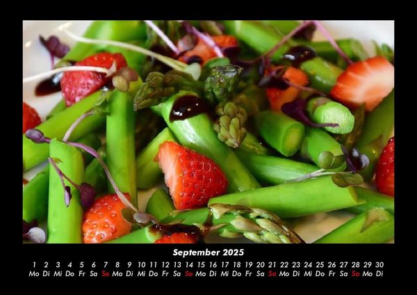 Produktbild: Obstkalender 2025 Fotokalender DIN A3