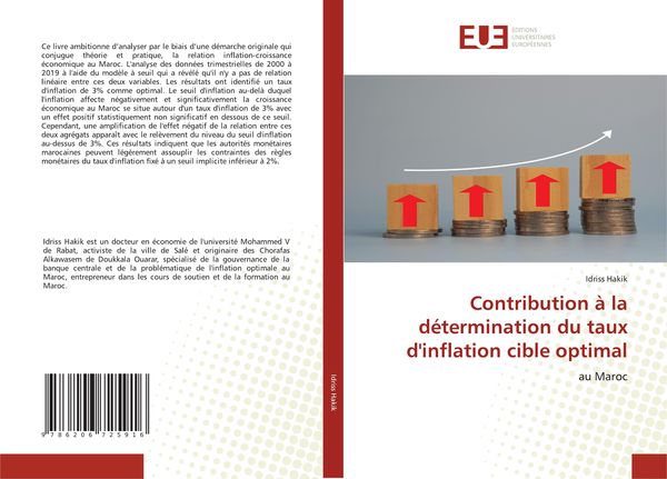 Produktbild: Contribution &agrave; la d&eacute;termination du taux d'inflation cible optimal