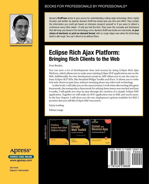Produktbild: Eclipse Rich Ajax Platform