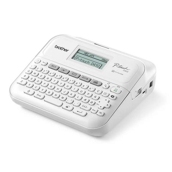Produktbild: Brother PTD410VPRG1 Beschriftungsger&auml;t Geeignet f&uuml;r Schriftband: TZe 3.5 mm, 6 mm, 9 mm, 12 mm, 18 mm