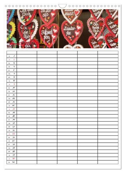 Produktbild: FOOD -Familienkalender (Wandkalender 2026 DIN A3 hoch), CALVENDO Monatskalender