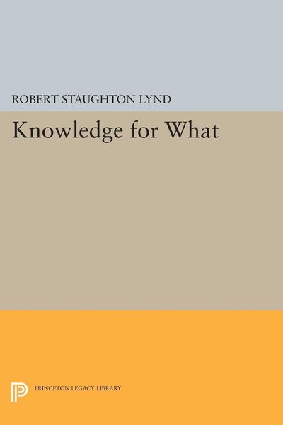 Produktbild: Knowledge for What