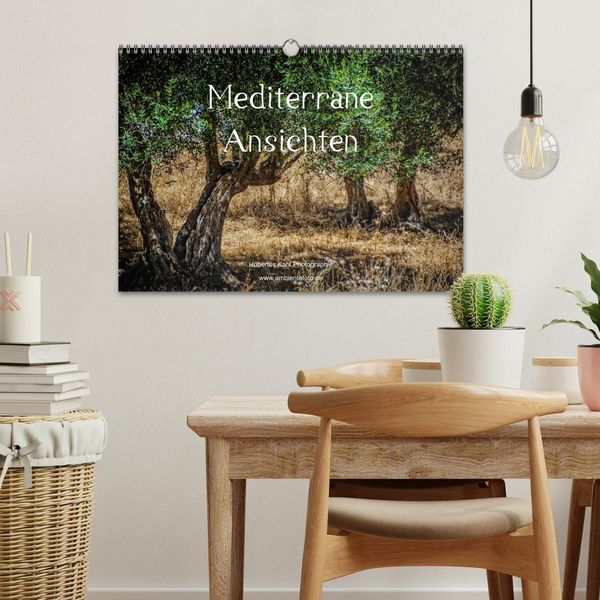 Produktbild: Mediterrane Ansichten 2026 (Wandkalender 2026 DIN A3 quer), CALVENDO Monatskalender