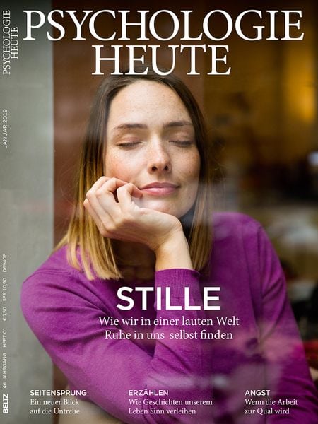 Produktbild: Psychologie Heute 1/2019: Stille