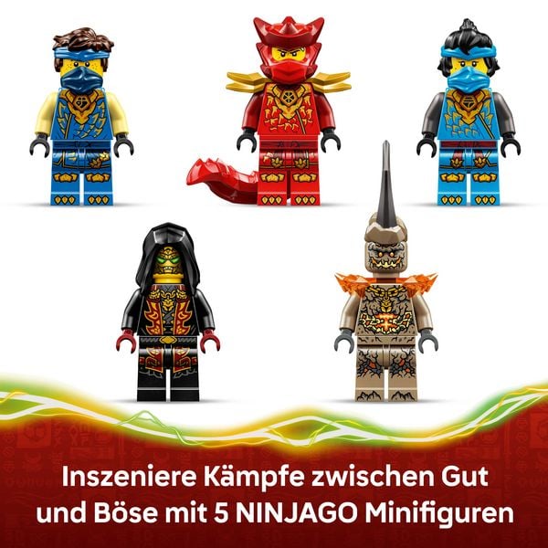 Produktbild: LEGO NINJAGO 71856 Jays Transformationsflitzer, Spielzeug ab 8 Jahren